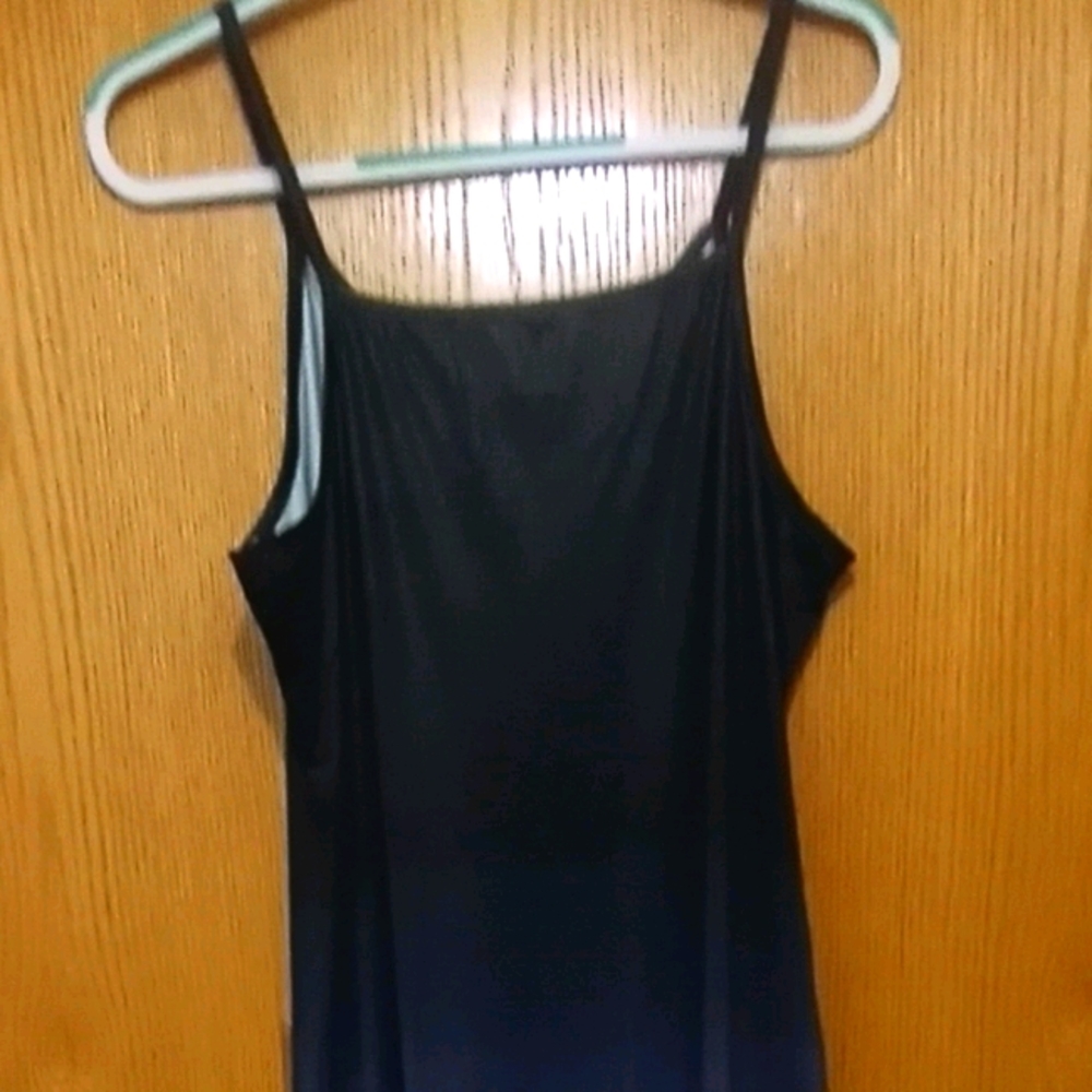 Full length multicolored dress